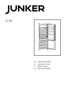 Manual Junker JC70BB20 Fridge-Freezer