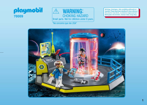 Instrukcja Playmobil set 70009 Adventure SuperSet Galaktyczny areszt