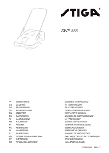 Руководство Stiga SWP 355 Подметальная машина