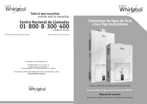 Manual de uso Whirlpool WK71222Q Caldera de gas