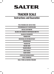 Manuale Salter 9063 WH3R Dashboard Goal Tracker Bilancia