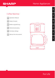 Bedienungsanleitung Sharp SA-BC2002A Kaffeemaschine