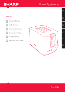 Bedienungsanleitung Sharp SA-CT2002I Toaster