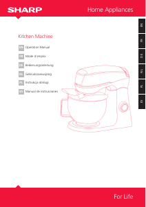 Bruksanvisning Sharp SA-FK3003AL Köksmaskin