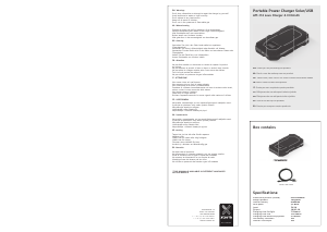 Manuale Xtorm AM114 Caricatore portatile