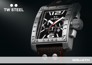 Handleiding TW Steel TW107 Goliath Horloge