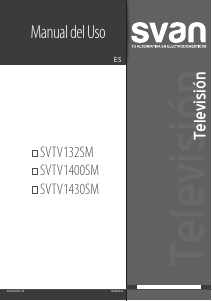 Bruksanvisning Svan SVTV1400SM LED TV