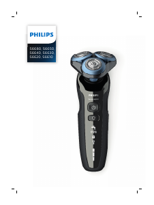 Manual Philips S6680 Máquina barbear