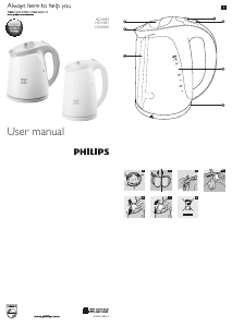 Kasutusjuhend Philips HD4699 Veekeedukann