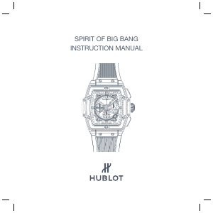 Manual Hublot 601.OM.0183.LR Spirit Of Big Bang King Gold Ceramic Watch