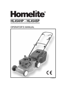 Handleiding Homelite HL454HP Grasmaaier