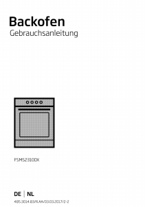 Bedienungsanleitung BEKO FSM52310DX Herd