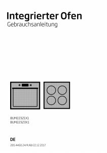 Bedienungsanleitung BEKO BUM22321X1 Backofen