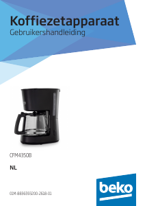 Handleiding BEKO CFM4350B Koffiezetapparaat