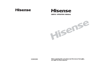 Handleiding Hisense WDBL1014V Wasdroger