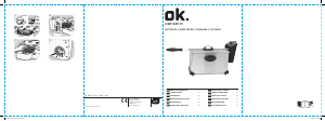 Handleiding OK ODF 5311-M Friteuse