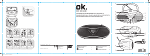 Εγχειρίδιο OK ORC 610 DAB-B Στερεοφωνικό σετ