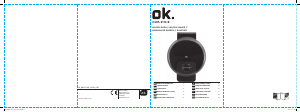 Manuale OK OWA 3110-B Macchina per waffle