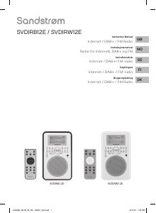 Käyttöohje Sandstrøm SVDIRW12E Radio