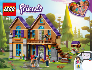 Návod Lego set 41369 Friends Miin dom