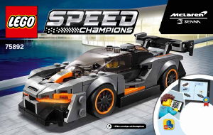 Használati útmutató Lego set 75892 Speed Champions McLaren Senna