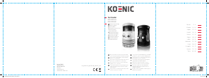 Használati útmutató Koenic KFH 3161 B Hősugárzó