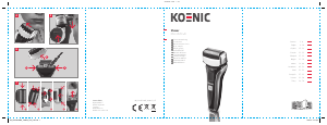Kullanım kılavuzu Koenic KSH 4220 WD Tıraş makinesi