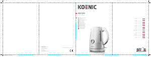 Εγχειρίδιο Koenic KWK 4331 W Βραστήρας
