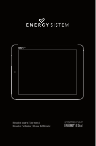 Handleiding Energy Sistem I8 Dual Tablet