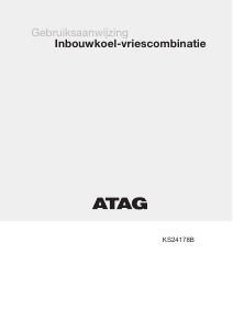 Handleiding ATAG KS24178B Koelkast