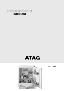 Handleiding ATAG KU1190A Koelkast