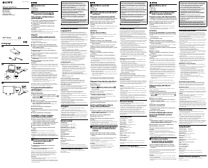 Manual Sony HD-PG5 Discul dur