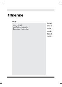 Manual Hisense GM643X Hob