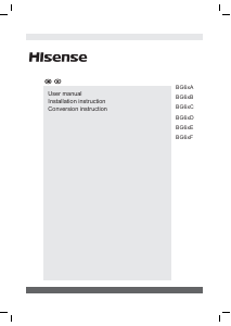 Handleiding Hisense GM643X Kookplaat