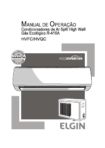 Manual Elgin HVFI09B2IA Ar condicionado