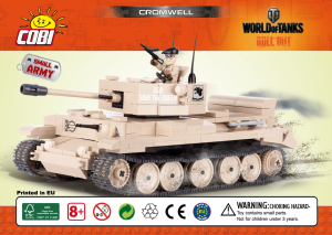 Bruksanvisning Cobi set 3002 World of Tanks Cromwell