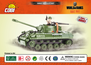 Bruksanvisning Cobi set 3006 World of Tanks M18 Hellcat