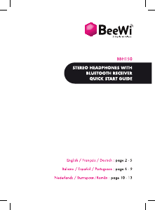 Manuale BeeWi BBH150 Cuffie