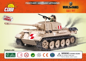 Bedienungsanleitung Cobi set 3030 World of Tanks Panther Warsaw Uprising