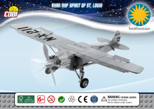 Handleiding Cobi set 21074 Smithsonian Spirit of St. Louis