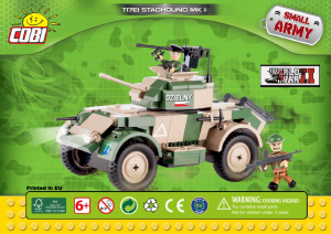 Mode d’emploi Cobi set 2349 Small Army WWII Staghound MK I (T17E1)