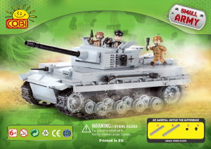 Manuale Cobi set 2436 Small Army WWII Tiger