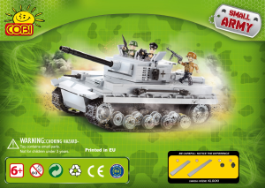 Kasutusjuhend Cobi set 2450 Small Army WWII Tiger