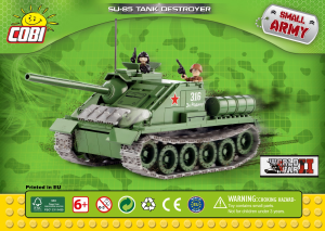 Bedienungsanleitung Cobi set 2467 Small Army WWII SU-85