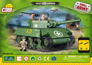 Mode d’emploi Cobi set 2475 Small Army WWII M-10 Wolverine