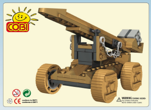 Manual Cobi set 23115 Romans & Barbarians Roman catapult