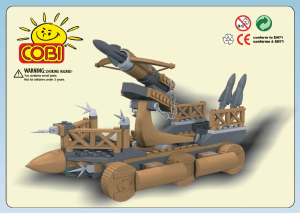 Bedienungsanleitung Cobi set 23260 Romans & Barbarians Ballista