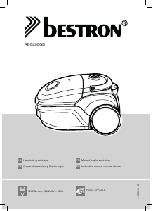 Handleiding Bestron ABG200GB Rapido Stofzuiger