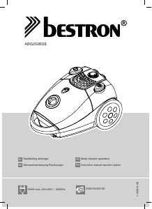Handleiding Bestron ABG250BSE Accurato Stofzuiger