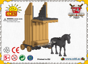 Handleiding Cobi set 27101 Grunwald Aanvalstoren